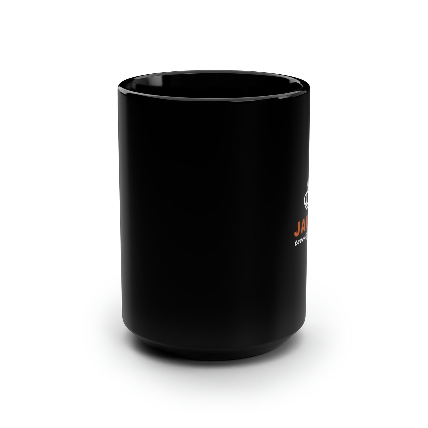 Java121 x Engage121 Black Mug, 15oz