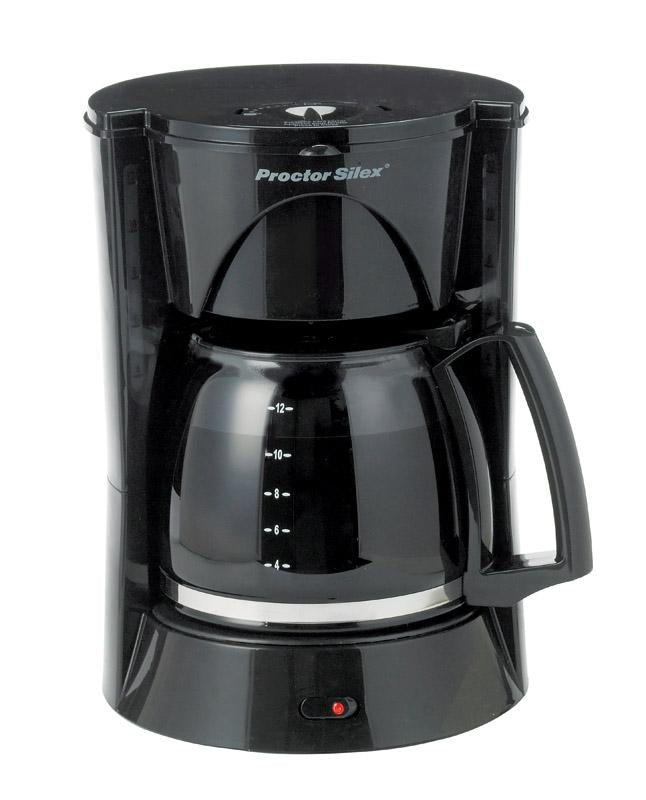 Proctor Silex 12 cup Black Coffee Maker